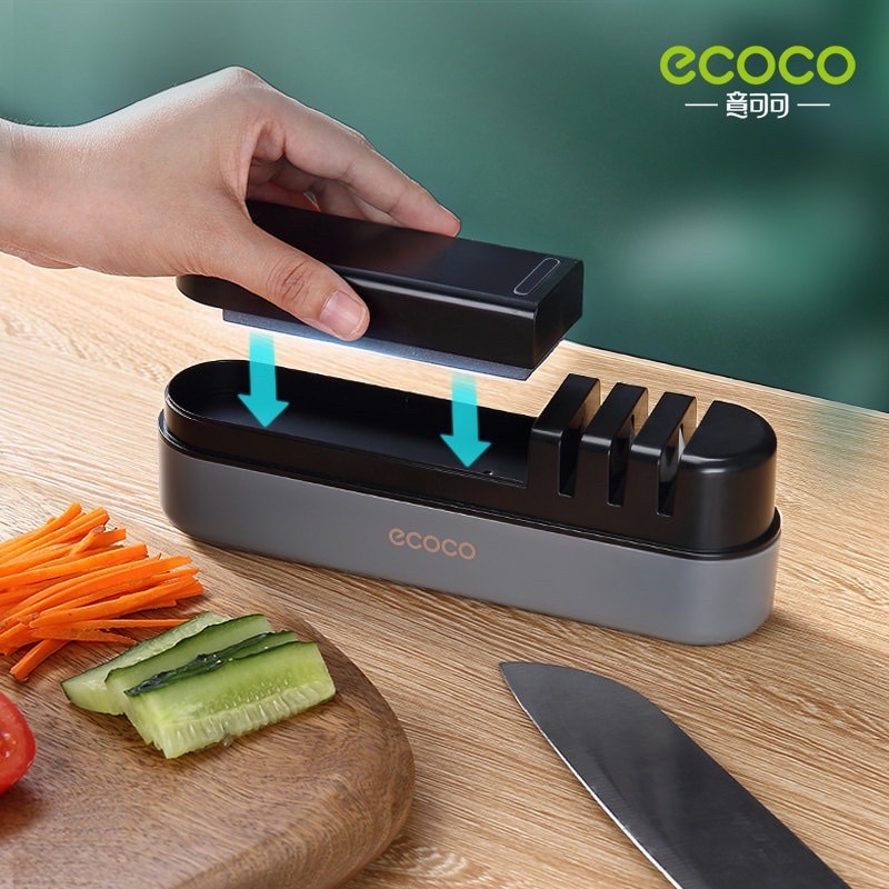 Dụng cụ mài dao, kéo Ecoco cao cấp siêu sắc, dùng cho các loại dao kéo 2109