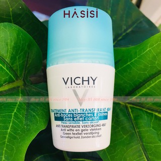 LĂN KHỬ MÙI VICHY - Traitement Anti-Transpirant 48h 50ml (Nắp Xanh)
