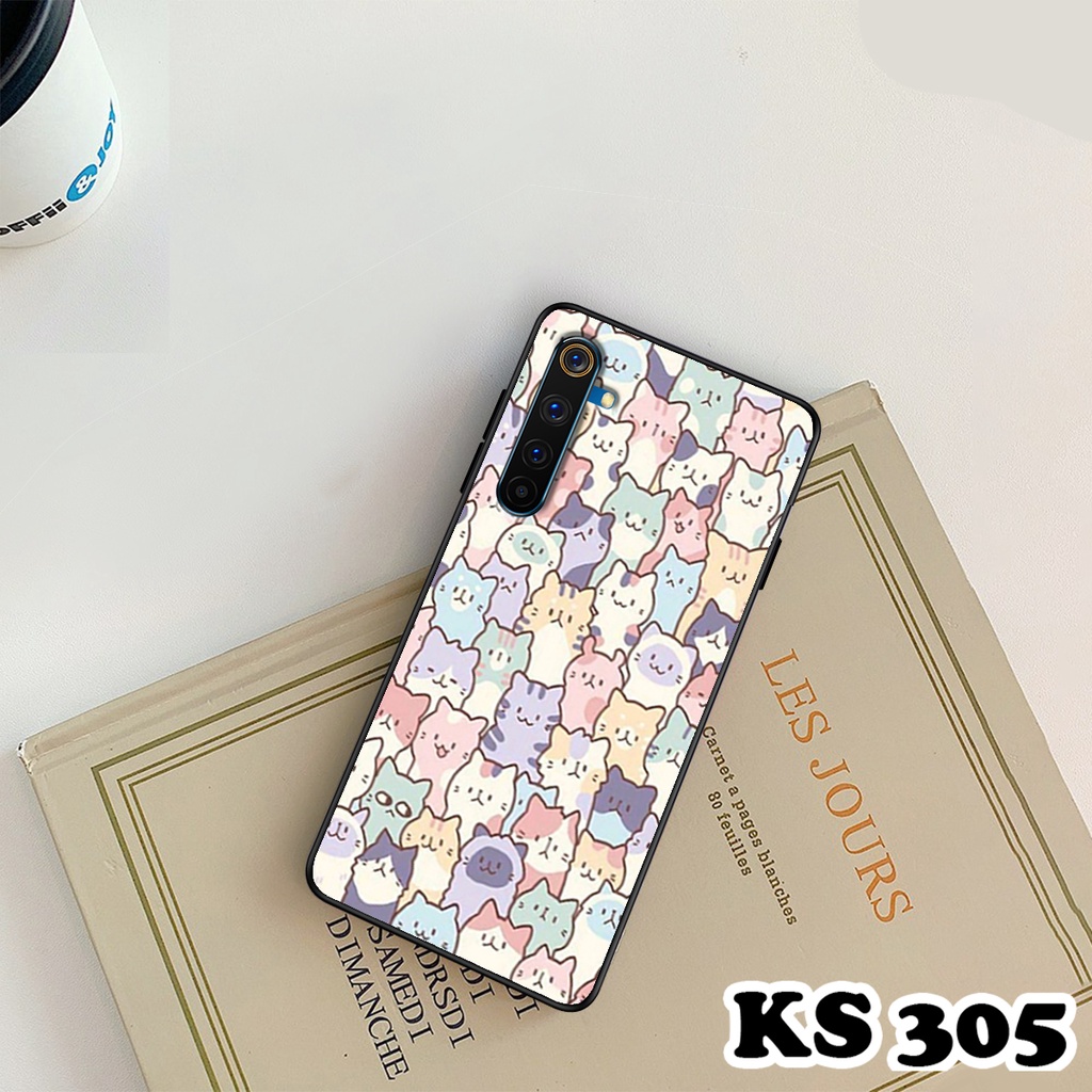 Ốp lưng Oppo Realme 6 - Realme 6 Pro - Ốp Oppo in hình LoveCat - Chất liệu TPU siêu bền