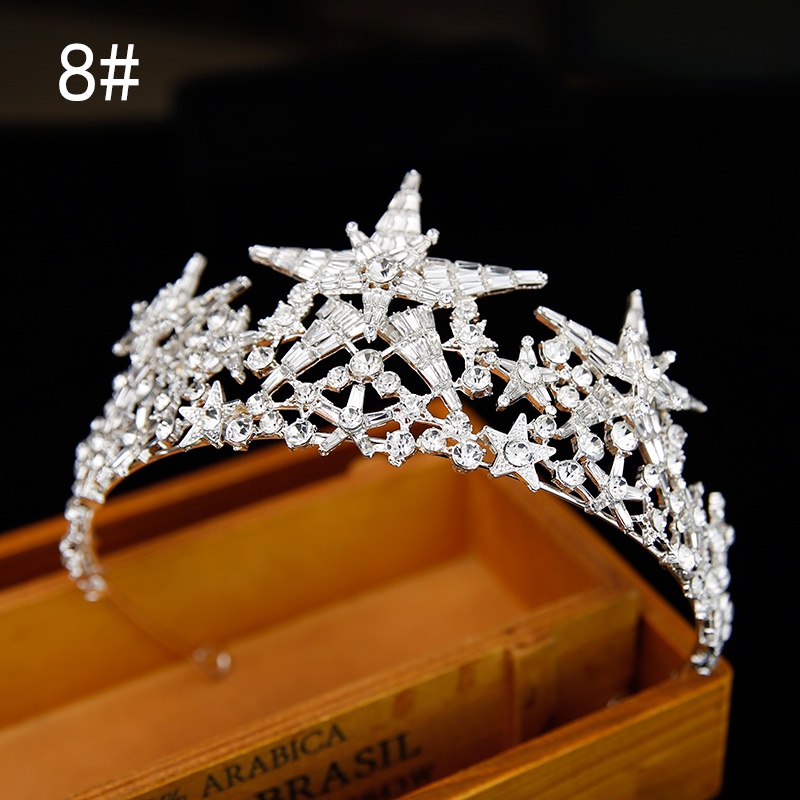 Vương Miện Công Chúa Đính Pha Lê Lung Linh