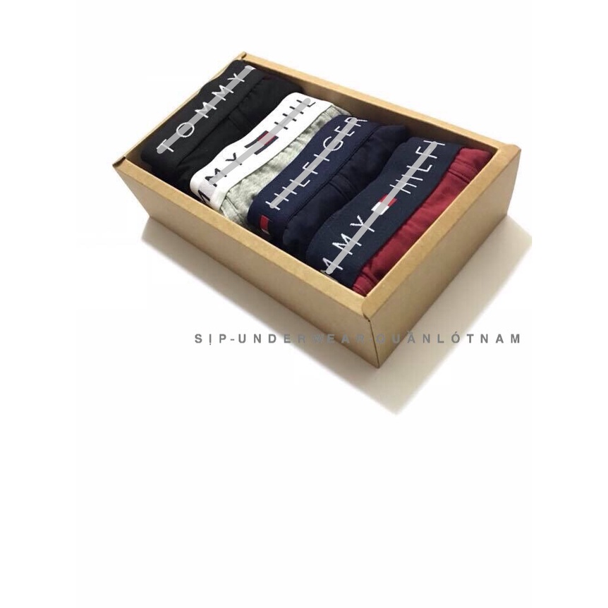 QUẦN LÓT NAM SỊP BOXER COTTON 5 MÀU