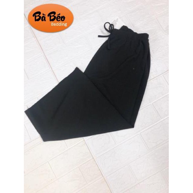 Quần ống rộng culottes hot năm 2019- chất tăm cottong có dài và lỡ