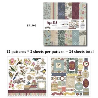 Giấy quyển scrapbook 30cm x 30cm