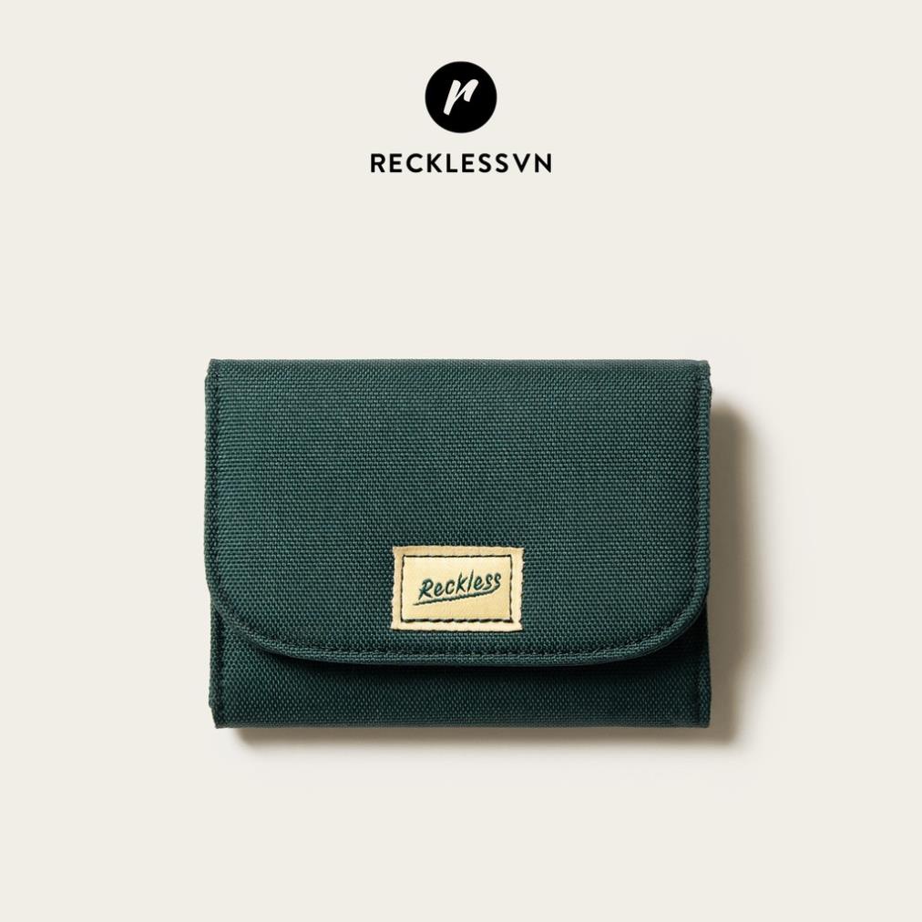 Ví Vải Nắp Gập Màu Trơn Reckless Claire Wallet Polyester Kháng Nước