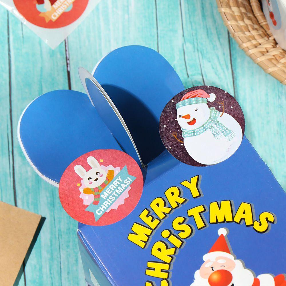 Cuộn 500 Sticker Dán Trang Trí Giáng Sinh
