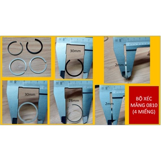 Bộ xéc măng máy đục bê tông makita 0810, xéc măng 0810, xéc măng 0810 phi 30
