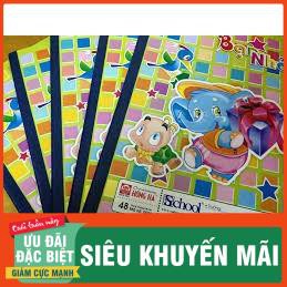 Combo 10 Quyển Vở Hồng Hà 48 Trang 4ly Vờ Ô Ly Giá Rẻ