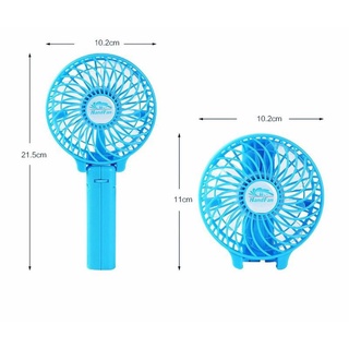 💨 Quạt cầm tay mini gấp gọn  🆚 3 tốc độ 🆚 4 cánh siêu mát N9  🆚 kèm pin sạc lại 1200mah -dc2096