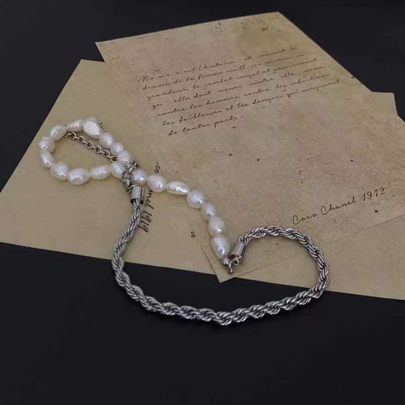 Vòng Cổ Đính Ngọc Trai Nhân Tạo Phong Cách Cổ Điển Thời Trang Kiểu Pháp Kiểu Mới Cho Nữ