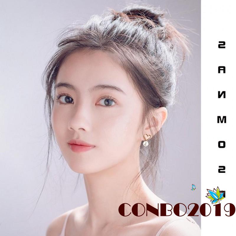 Khuyên tai hoa cúc đính đá thanh lịch cho nữ