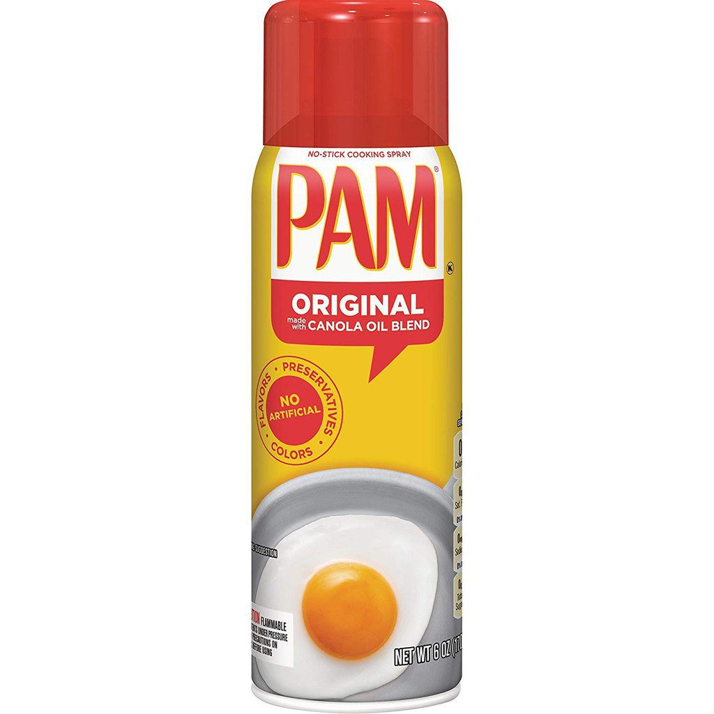 Các Loại Dầu Xịt Ăn Kiêng 0 Calo Crisco Và Pam