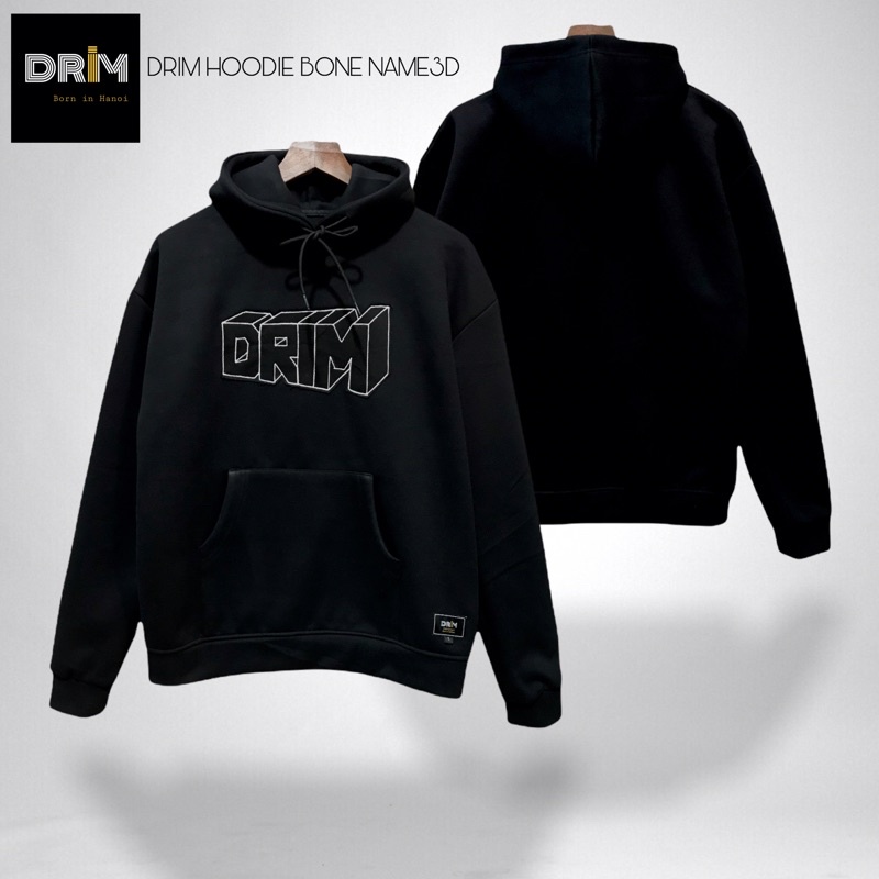Áo hoodie local brand chính hãng unisex form rộng Drim Hoodie 3D-Craft