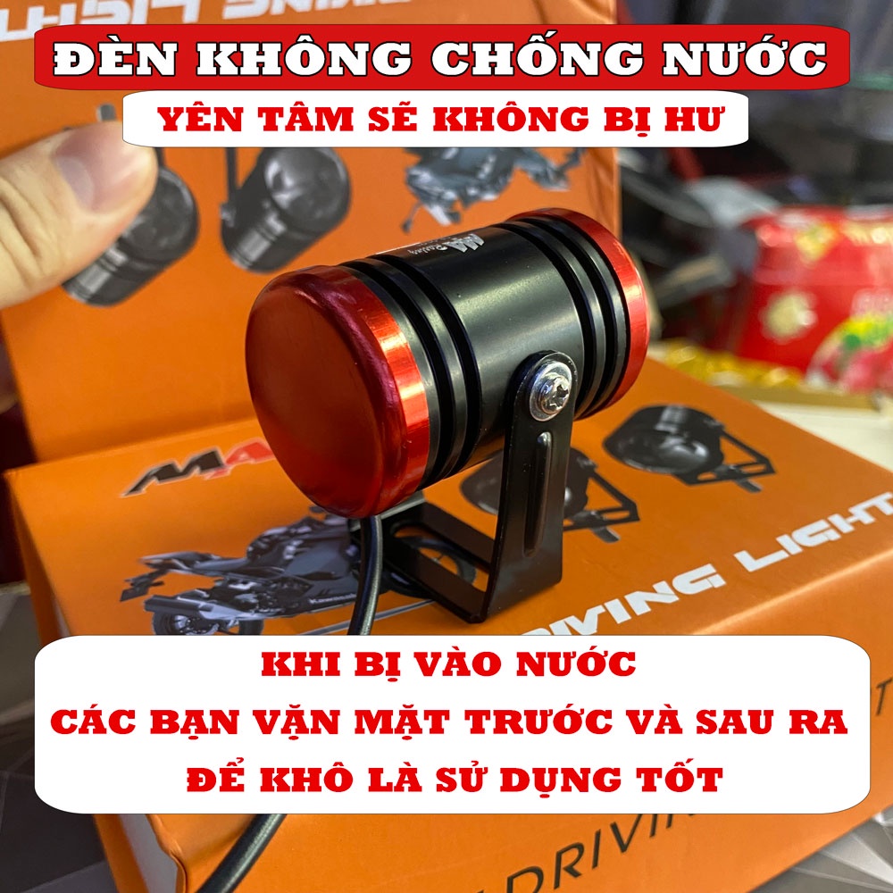 Đèn Trợ Sáng Bi Cầu Mini Xe Máy - Chính hãng MA