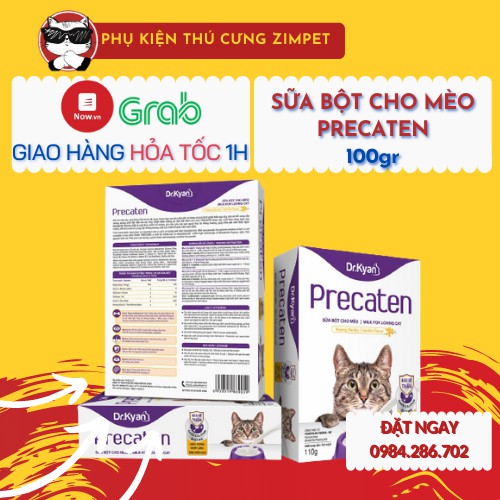 Sữa bột dinh dưỡng cho mèo Dr.Kyan Precaten