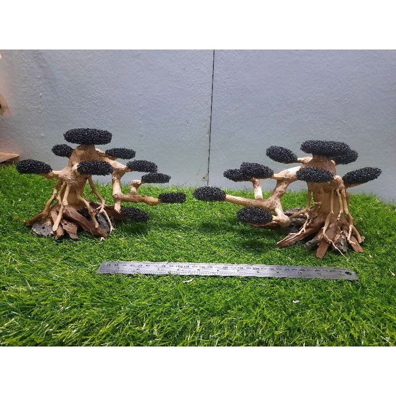 Lũa bonsai xốp cấy rêu Ngan 20, cao 15cm