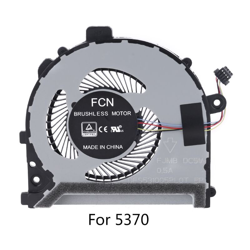 Quạt Tản Nhiệt Cpu Máy Tính Xách Tay Dell Inspiron 13 5370 Vostro 14 5471 0rv0cy Rv0Cy Dfs531005Pl0T Fjmb 5v 0.5at