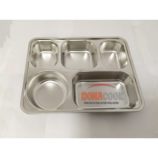 Khay cơm inox 304 Hàn Quốc cao cấp