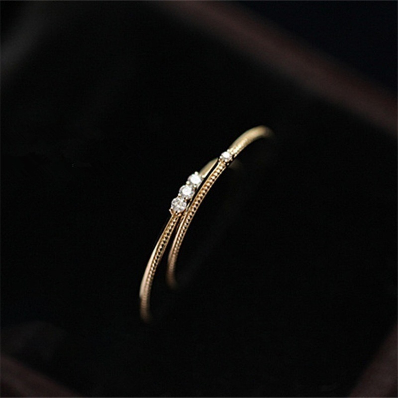 Twisted Shaped Diamond Wedding Band Gold Engagement Ring