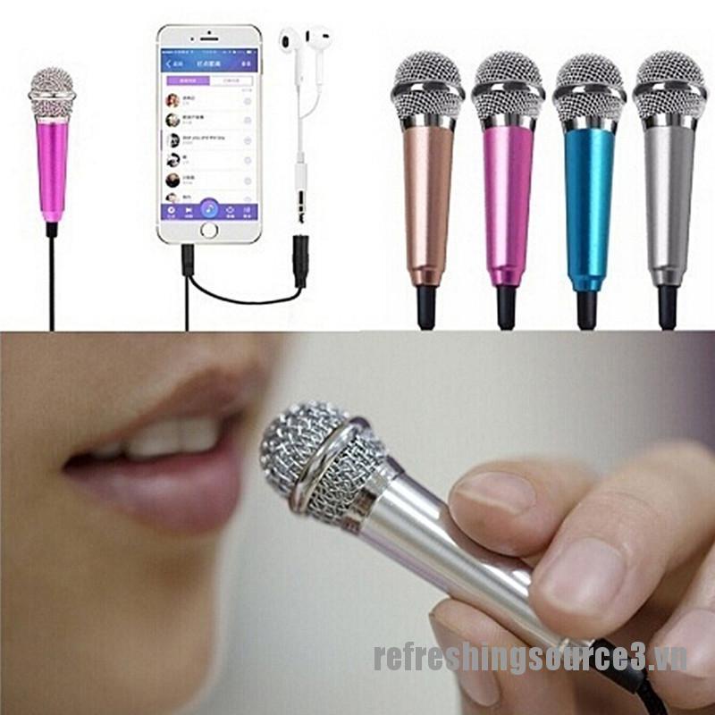 Micro Hát Karaoke Mini Cho Điện Thoại / 2017