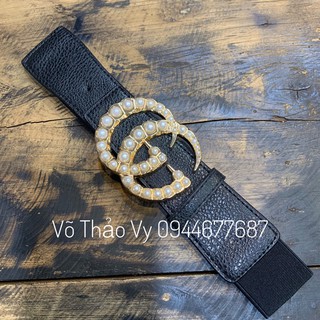 Nịt đầm hoạ tiết bản 4,5 cm
