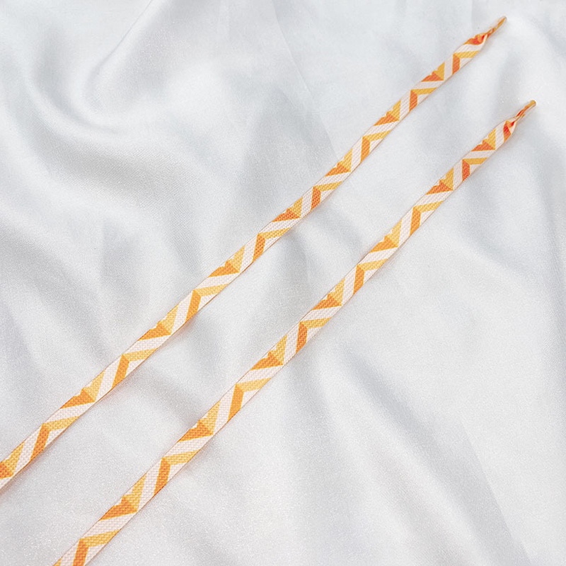 Dây Giày Thể Thao Không Cần Buộc Co Giãn Họa Tiết Hình Học