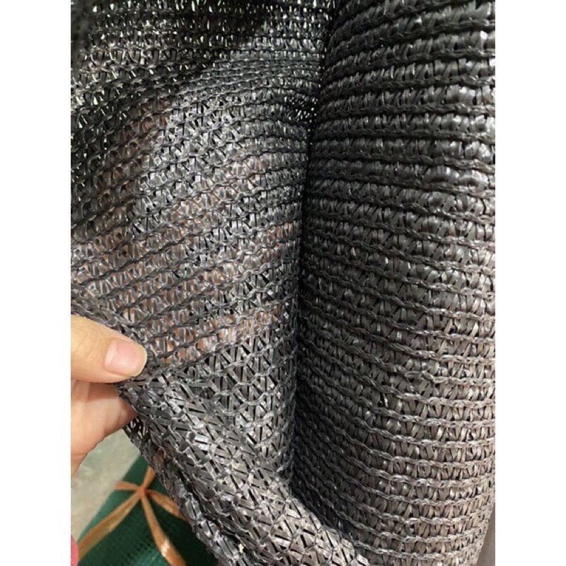 Lưới Che Nắng Thái Lan Khổ Rộng 4m có Màu Xanh hoặc Đen Che Nắng 70%, hàng sẵn kho