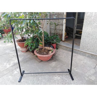 sào đơn treo quần áo