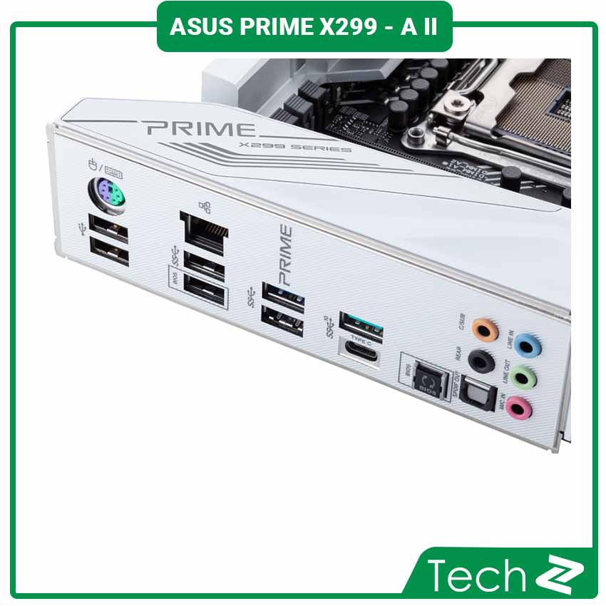 Mainboad ASUS PRIME X299 - A II (Intel X299, Socket 2066, ATX, 8 khe RAM DDR4)