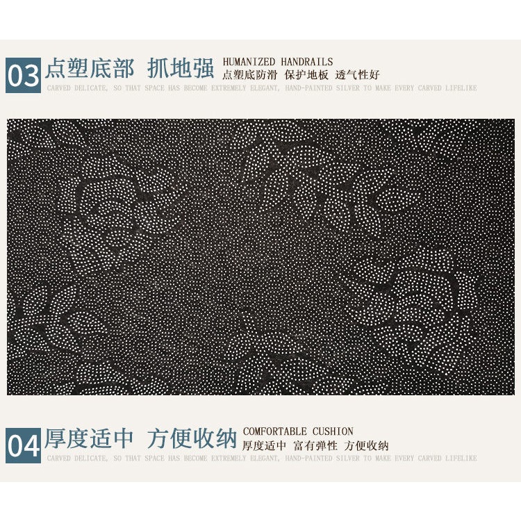 Thảm trải sàn phong cách dân tộc độc đáo trang trí nhà cửa