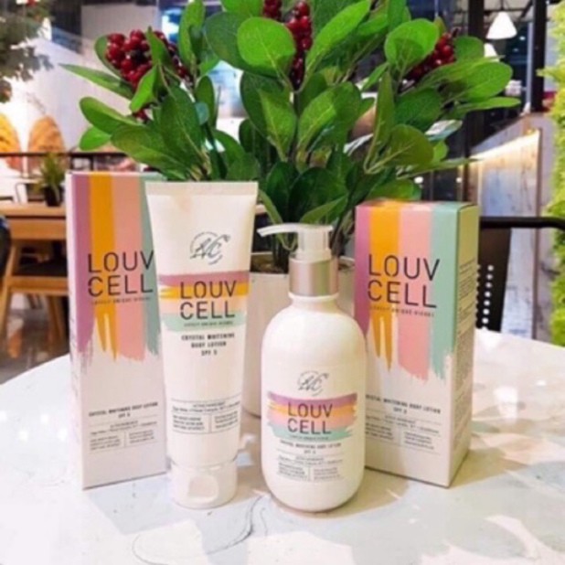 Body Louv cell-sữa dưỡng thể trắng da toàn thân.