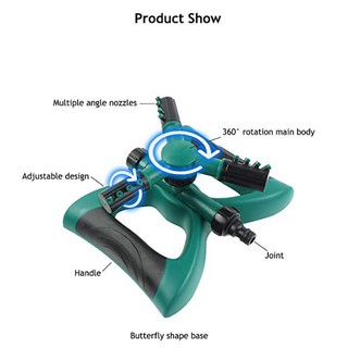 Máy tưới cây tự động xoay 360 -Bộ 2 cái