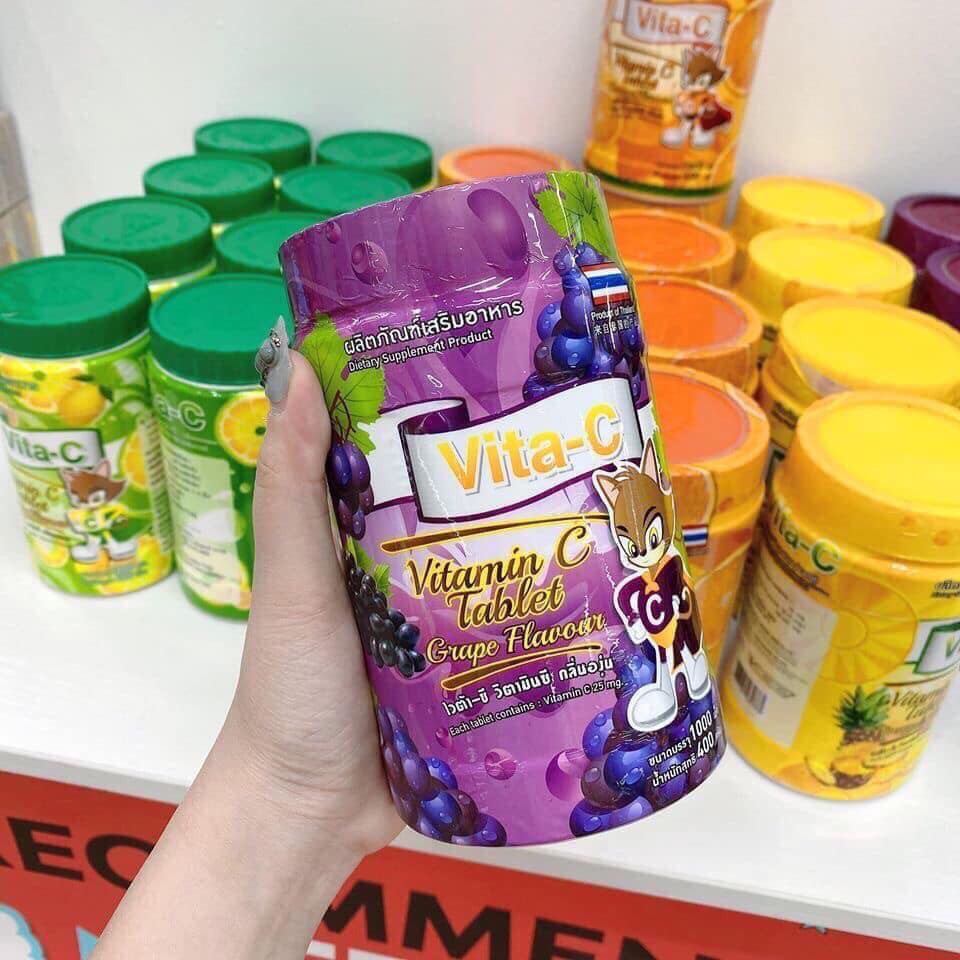 Vitamin C lọ 1000 viên hàng Thái KB A322 | BigBuy360 - bigbuy360.vn