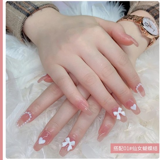 [PHỤ KIỆN NAIL] Set Charm 50 Nơ Nail Trang Trí Móng_ANGELICA