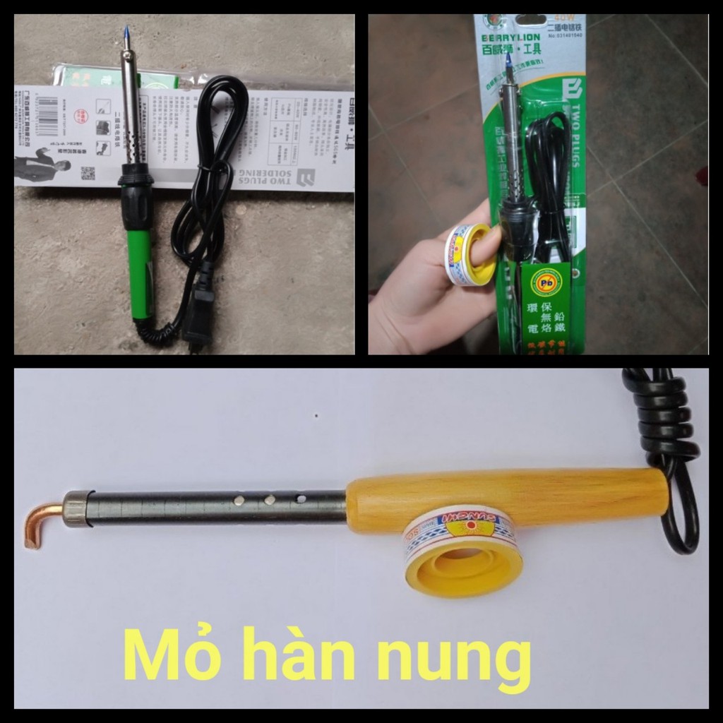 Mỏ hàn nung(tặng kèm cuộn thiếc hàn)