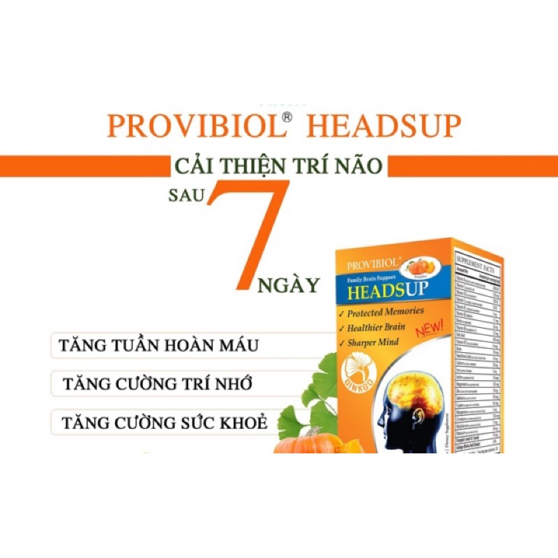 HEADSUP BÍ NGÔ-VIÊN CẢI THIỆN TRÍ NÃO HIỆU QUẢ