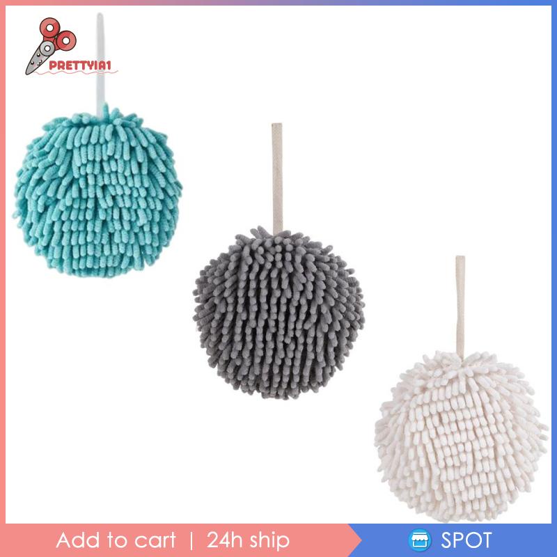 1 Khăn Lau Tay Mềm Mại Siêu Thấm Hút Có Móc Treo Cho Nhà Bếp