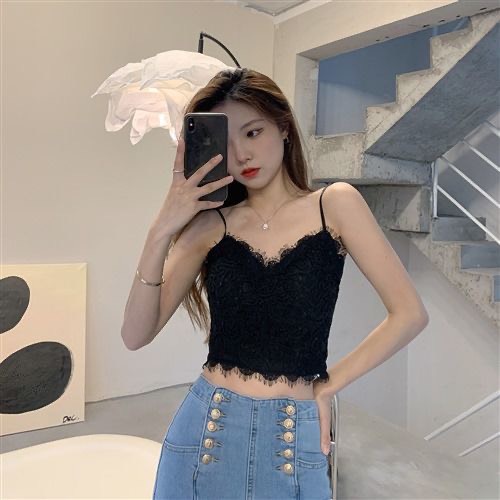Áo bra ren nữ dáng crotop chun lưng co dãn 997