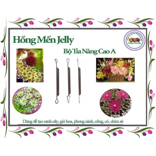 Bộ dụng cụ Tỉa Thạch 3D Nâng Cao, Bộ Tỉa Cành Cây ,con vật thạch rau câu 3D