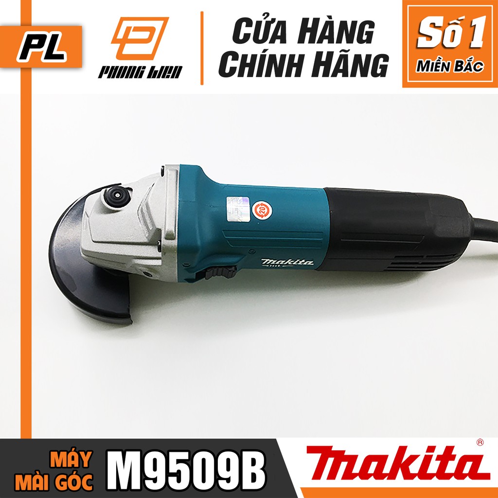 Máy Mài Góc Makita M9509B - Công Suất 850W-100MM - Công Tắc Trượt - Hàng Chính Hãng