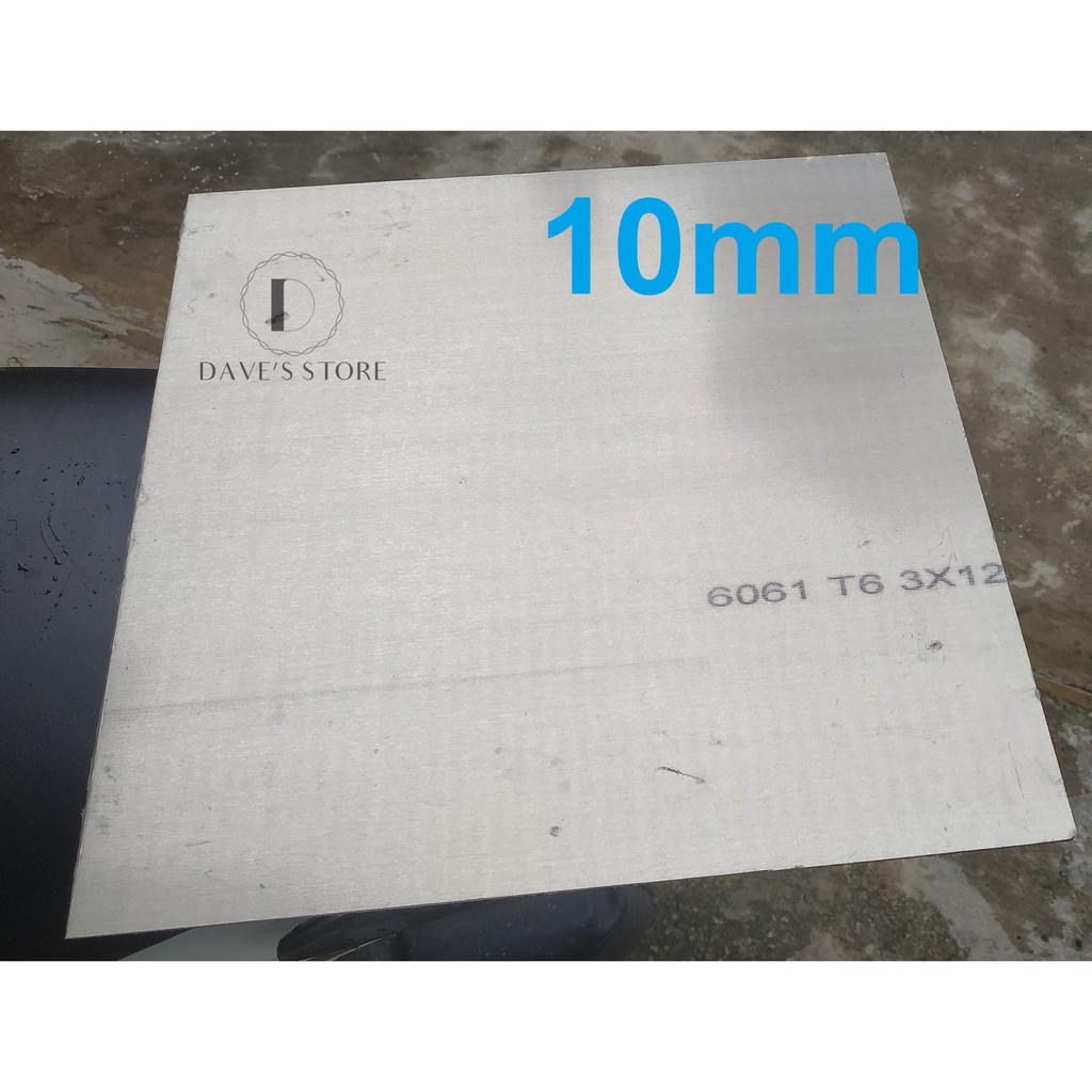 Nhôm tấm dày 10mm, nhiều kích thước - Nhôm 6061