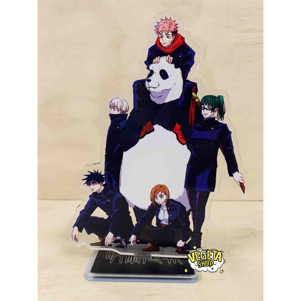 Mô Hình Tượng Standee Acrylic Mica 2 mặt - Jujutsu Kaisen Chú thuật hồi chiến - Yuji Itadori Sukuna Gojo Megumi Nobara