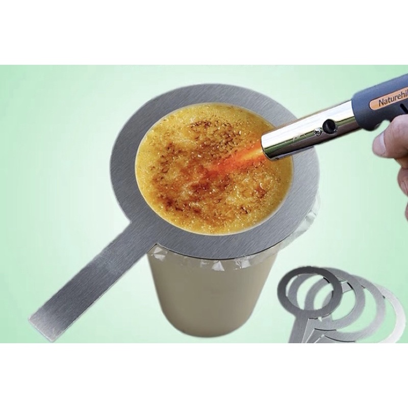 Vòng Che Thành Ly/ Cốc Nhựa Để Khò - Làm Món Kem Trứng Nướng