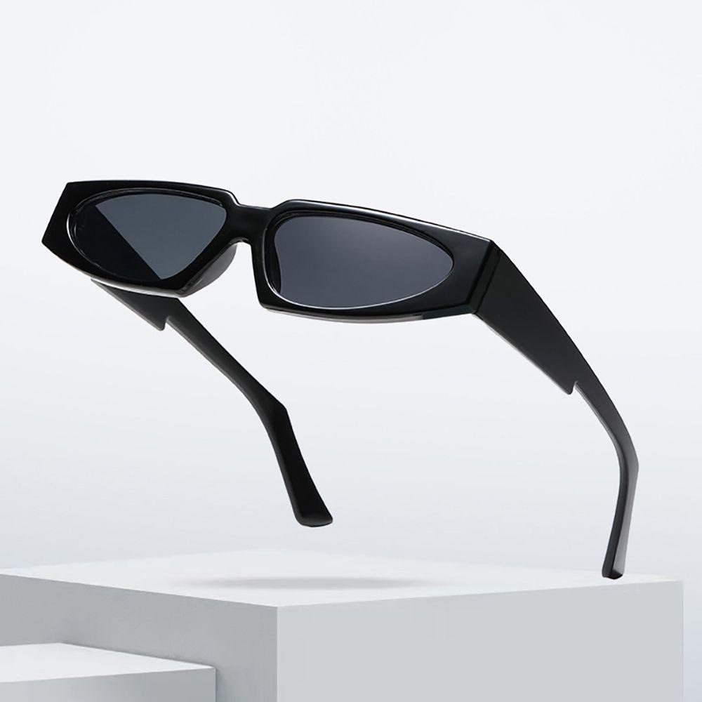 Kính Mát Gọng Tam Giác Chống Bức Xạ / Tia UV Màu Sắc Ngọt Ngào Phong Cách Hàn Quốc Thời Trang Cho Nữ