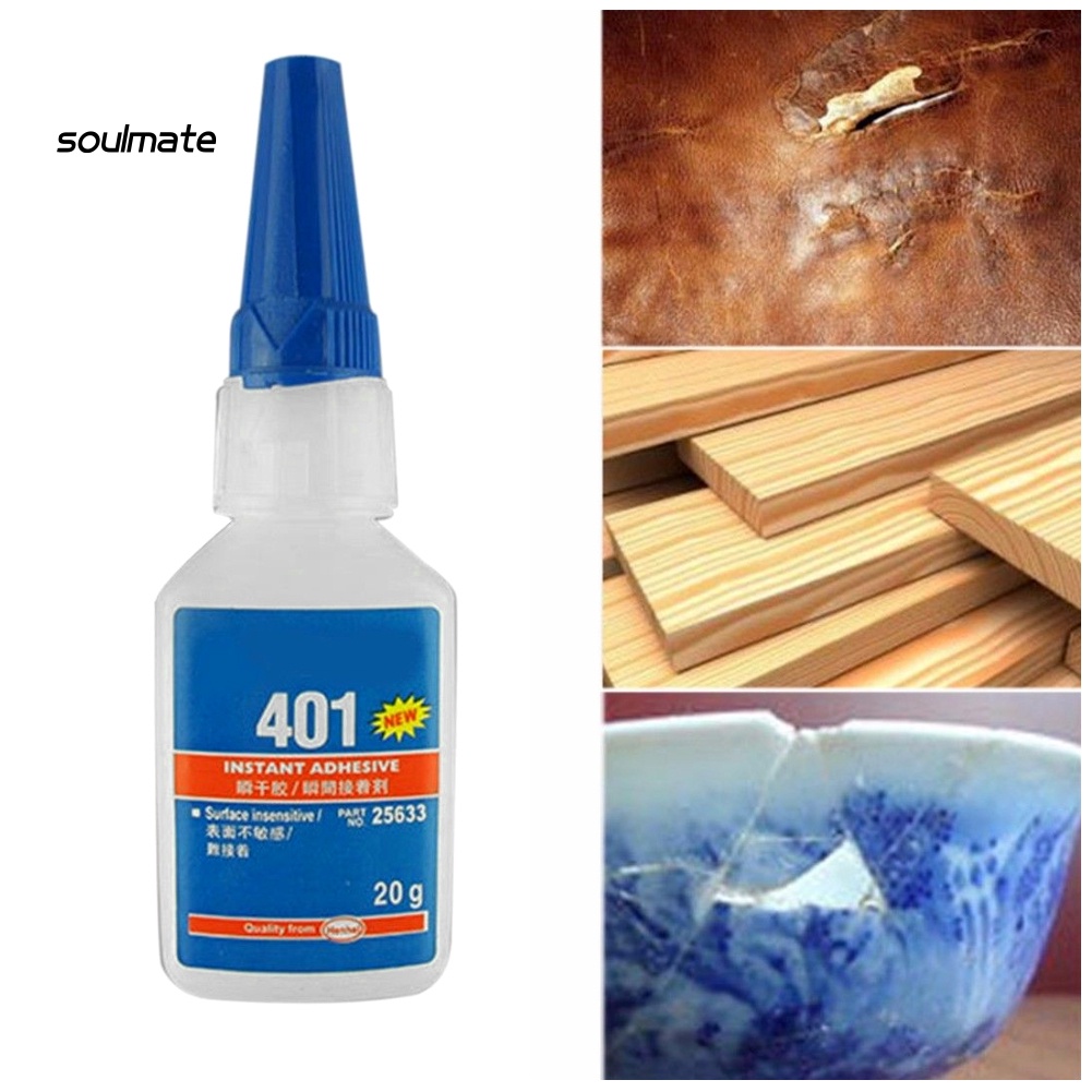 Keo Dán Nhựa / Kim Loại / Gỗ / Nhựa / Nhựa / Kim Loại Tức Thì Đa Năng Sou 20g 401