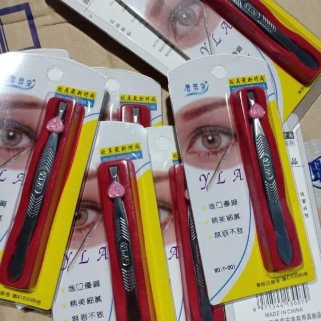 NHÍP NHỔ LÔNG MÀY, NHÍP NHỔ TÓC BẠC YLA-NHÍP GỌN TIỆN LỢI-hàng chính hãng