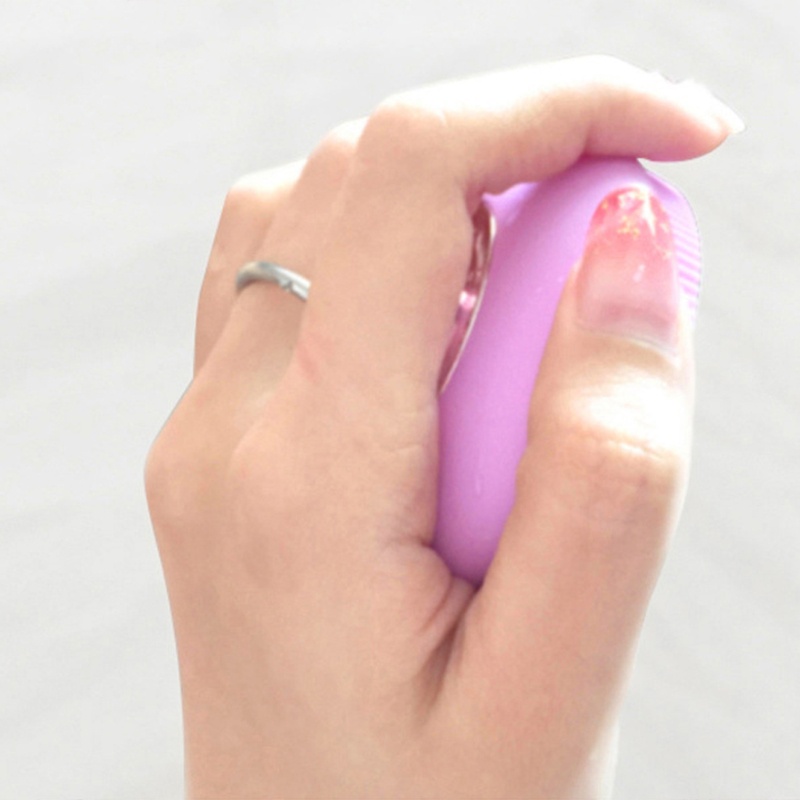 Máy Rửa Mặt Bằng Sóng Siêu Âm Với 5 Chế Độ Rung Và Vòng Nhẫn Silicone Có Thể Điều Chỉnh