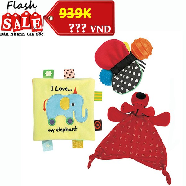 COMBO ĐỒ CHƠI SƠ SINH CHO BÉ - SỐ 1