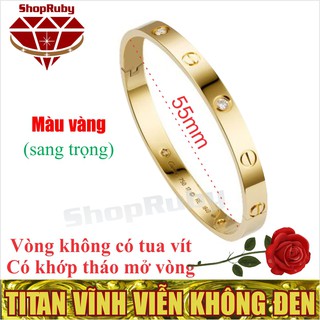 VÒNG TAY CARTIER TITAN MÀU VÀNG, HỒNG, TRẮNG | LẮC TAY TITAN CATIER