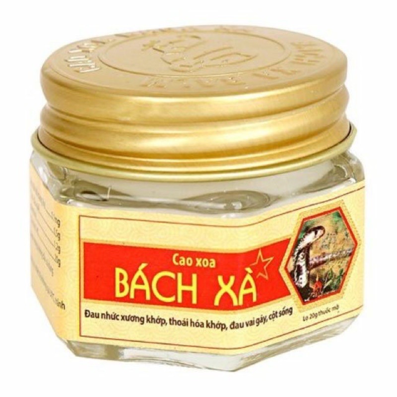 Cao xoa Bách Xà lọ 20g