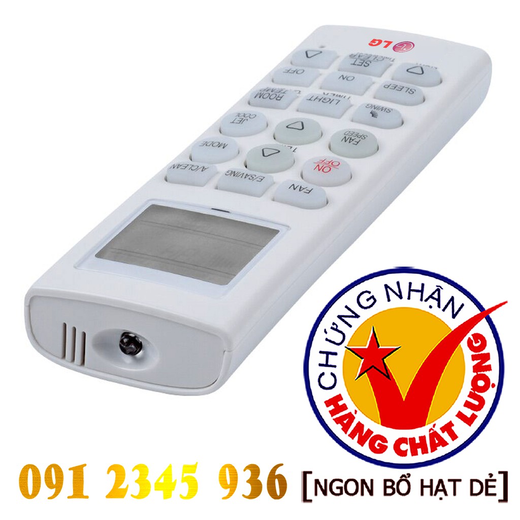 Remote Điều khiển Điều hòa Máy lạnh LG &quot;HÀNG ĐẸP&quot; có inverter. (Mẫu số 8)